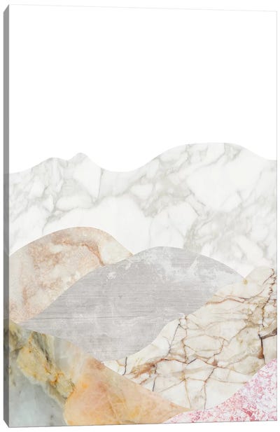 Mountain III Canvas Art Print - Marble Art Co