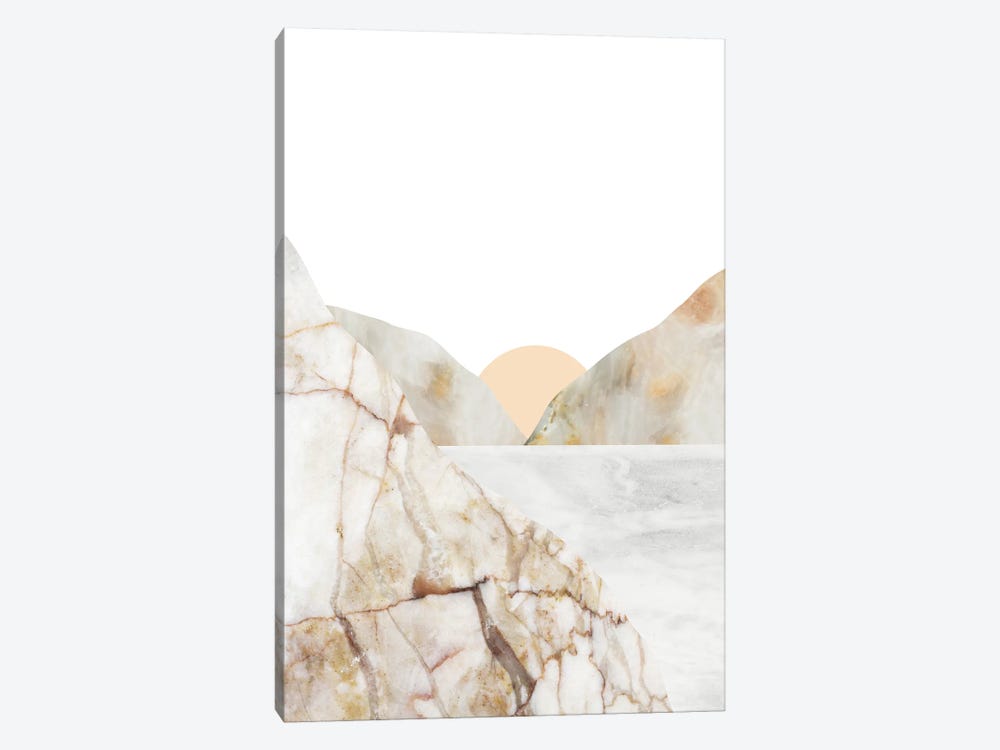Mountain VI by Marble Art Co 1-piece Canvas Wall Art