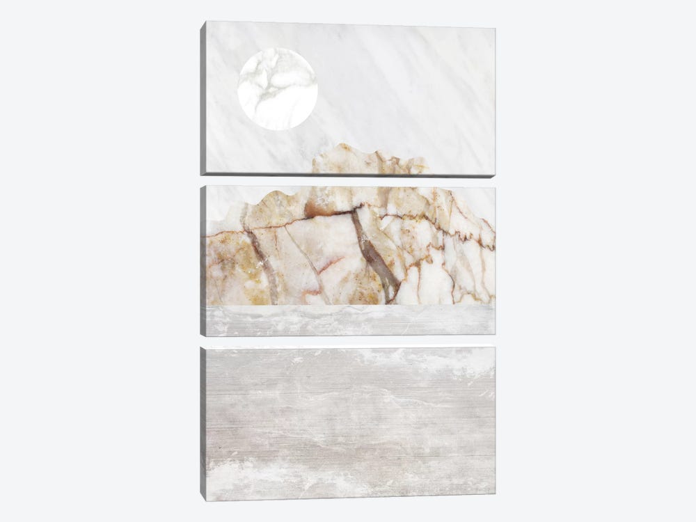 Mountain VII by Marble Art Co 3-piece Canvas Art Print