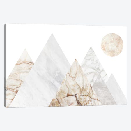 Peak Landscape III Canvas Print #MBL31} by Marble Art Co Canvas Art