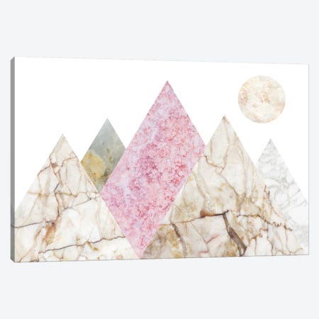 Peak Landscape VI Canvas Print #MBL33} by Marble Art Co Canvas Wall Art