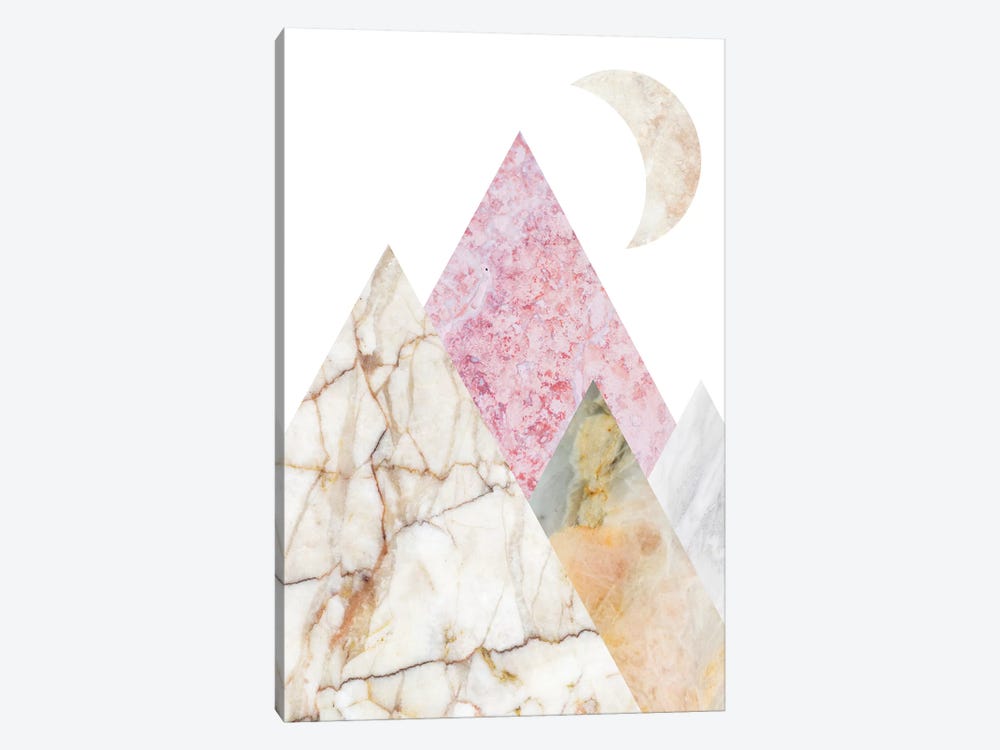 Peak XI by Marble Art Co 1-piece Canvas Art Print