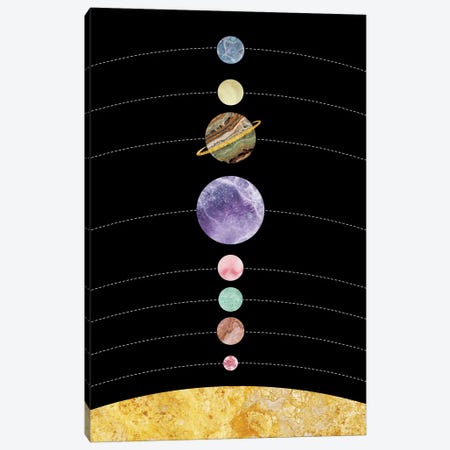 Space I Canvas Print #MBL45} by Marble Art Co Canvas Wall Art