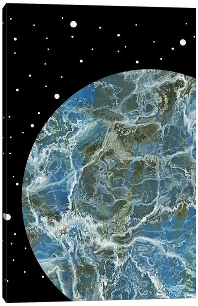 Space XV Canvas Art Print - Marble Art Co