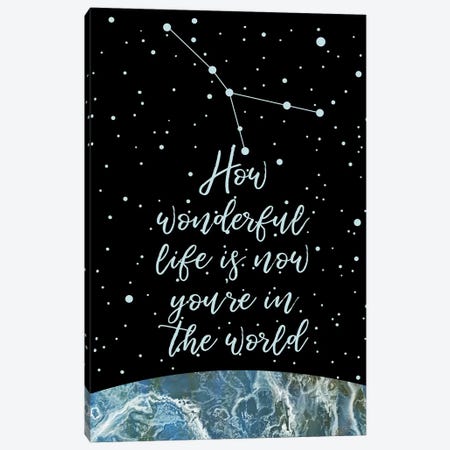 Constellation (Cancer) Canvas Print #MBL5} by Marble Art Co Art Print