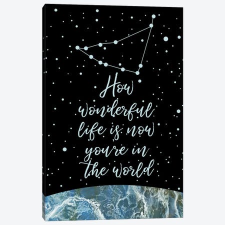 Constellation (Capricorn) Canvas Print #MBL6} by Marble Art Co Canvas Print