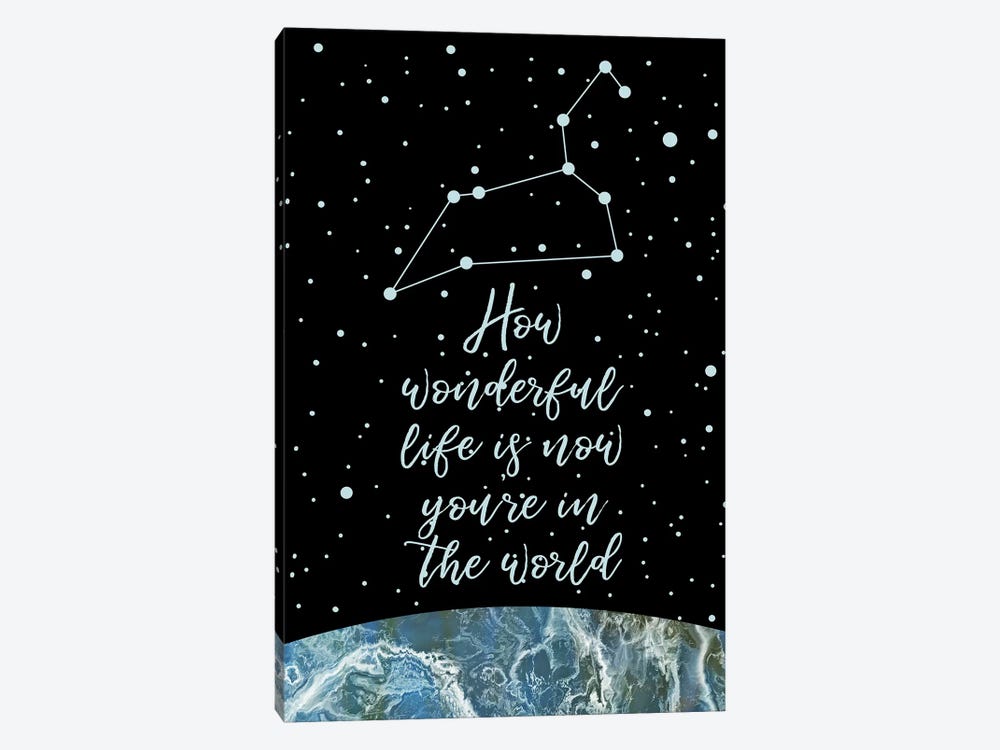 Constellation (Leo) by Marble Art Co 1-piece Canvas Print