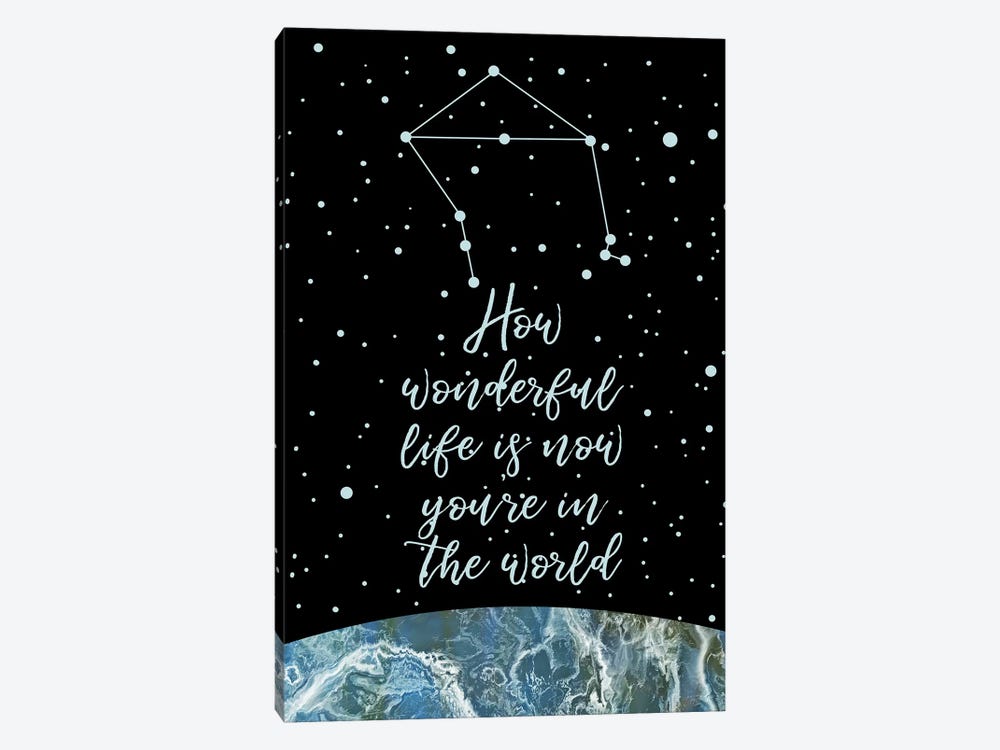 Constellation (Libra) by Marble Art Co 1-piece Canvas Art