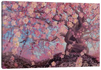 When You`re In Love Canvas Art Print - Cherry Blossom Art