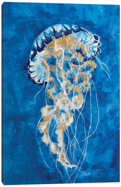 Jellyfish Canvas Art Print - Marina Beresneva