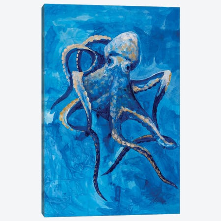 Octopus Canvas Print #MBN22} by Marina Beresneva Canvas Art Print