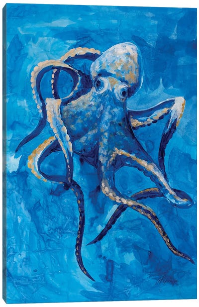Octopus Canvas Art Print - Marina Beresneva