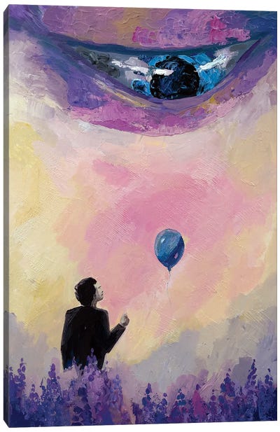 Please, Can I Have A Ballon? Canvas Art Print - Marina Beresneva
