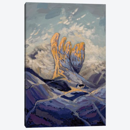 High In The Mountains Canvas Print #MBN43} by Marina Beresneva Canvas Art Print