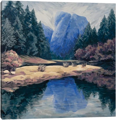 Mountain Range Canvas Art Print