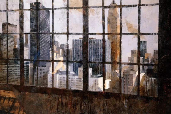 Industrial: Window Over Empire State by Marti Bofarull