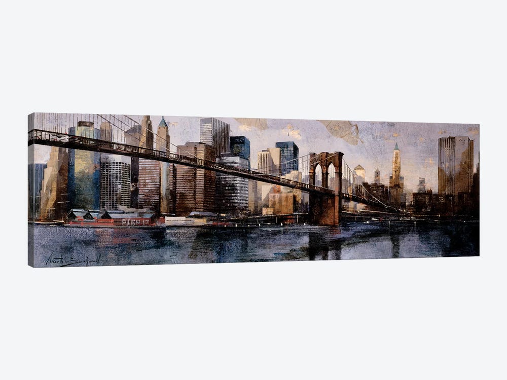 Going To The City by Marti Bofarull 1-piece Canvas Print