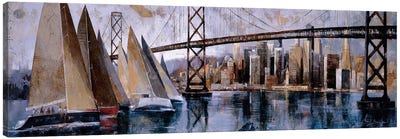 Sailing In San Francisco Canvas Art Print