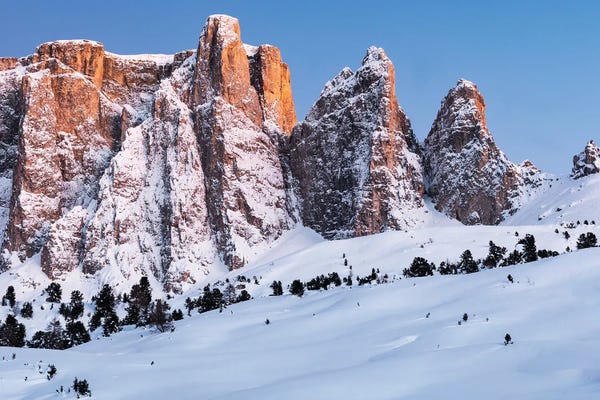 Mauro Battistelli: Sella' Sunset by Mauro Battistelli