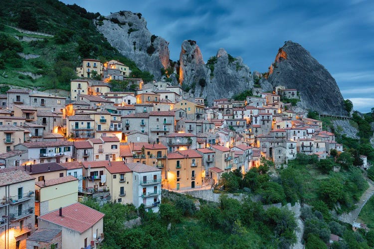 Castelmezzano by Mauro Battistelli wall art