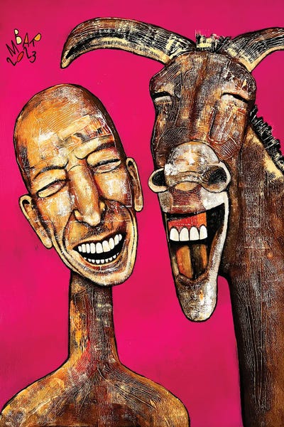 Donkeys: What A Wonderful World by Mikhail Baranovskiy