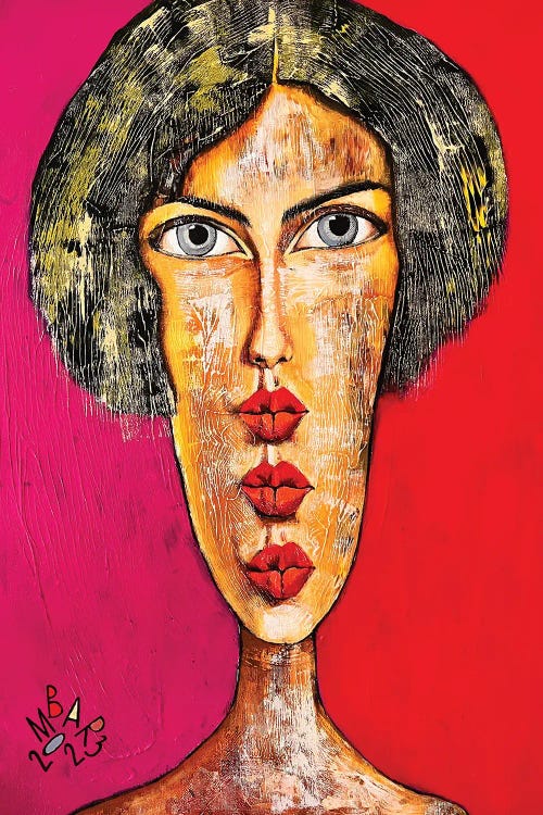 Three Kisses by Mikhail Baranovskiy wall art
