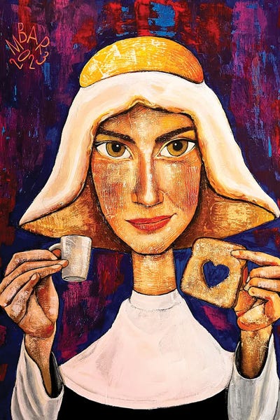 Signs From Above by Mikhail Baranovskiy framed canvas print