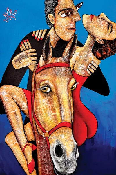 My Girls by Mikhail Baranovskiy canvas print