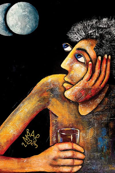 Self-Aware Portraits: Two-Moon Junction by Mikhail Baranovskiy