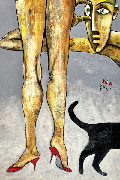 Black Cats: Out Of Eyeshot by Mikhail Baranovskiy