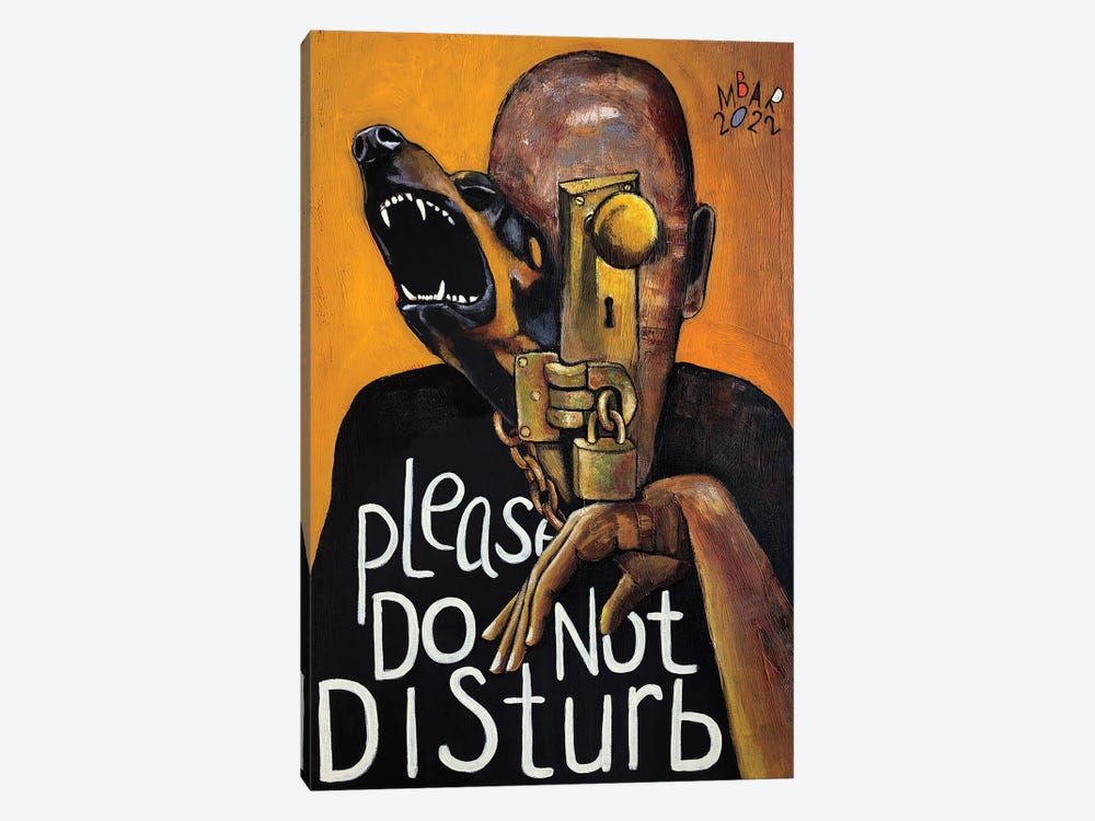 Please Do Not Disturb by Mikhail Baranovskiy 1-piece Canvas Print