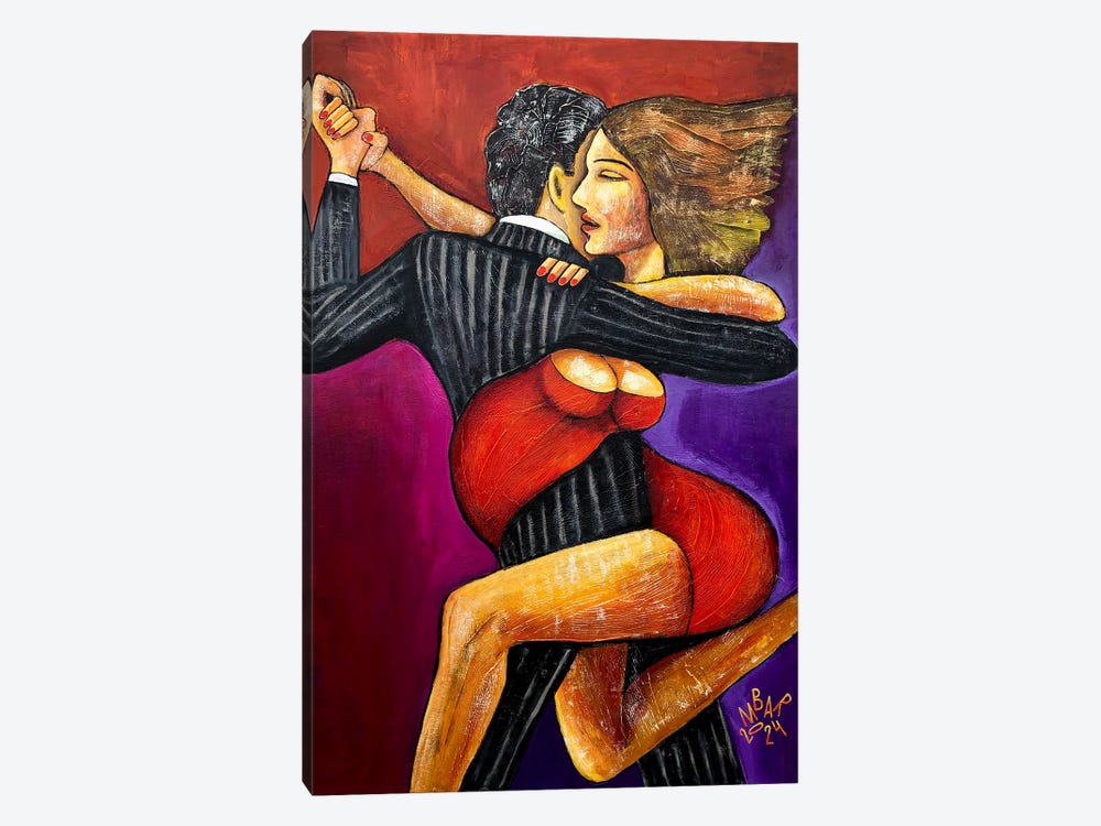 Tango Whirlwind by Mikhail Baranovskiy 1-piece Canvas Art