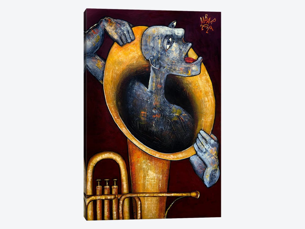 Trumpet Spirit by Mikhail Baranovskiy 1-piece Canvas Wall Art
