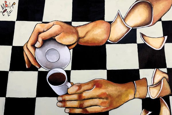 Patterns: Passion For Coffee by Mikhail Baranovskiy