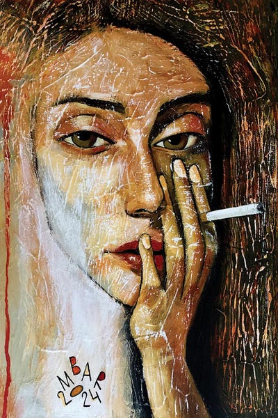 Memory by Mikhail Baranovskiy framed canvas print