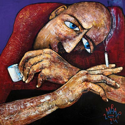 Quadratisch. Praktisch. Gut. by Mikhail Baranovskiy framed canvas print