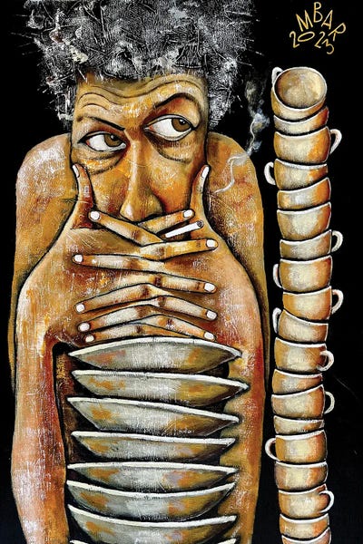 In The Order Of Things by Mikhail Baranovskiy framed canvas print