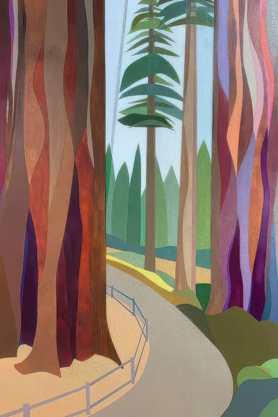 Sequoia Trees: Farewell Sequoia by Melba Browne