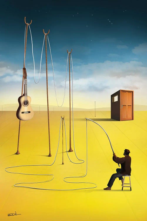 O Pescador de Violão (The Guitar Fisherman)