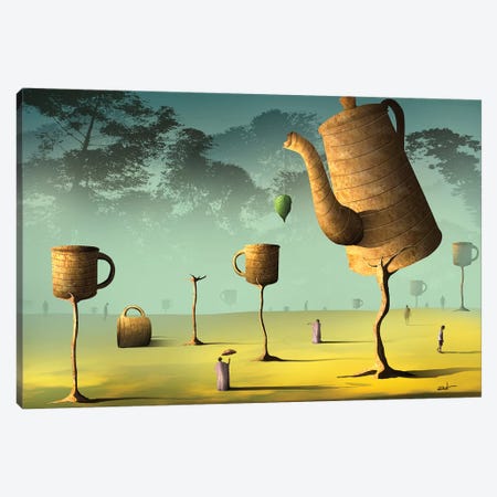 Campo de Café (Field Of Coffee) Canvas Print #MCA30} by Marcel Caram Canvas Wall Art