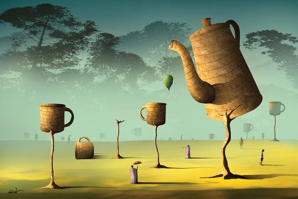 Kitchen: Campo de Café (Field Of Coffee) by Marcel Caram