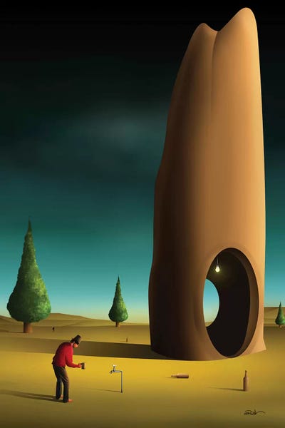 Sci-Fi Planets: Cena Com Pinheiros (Scene With Pine trees) by Marcel Caram