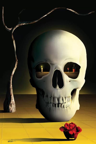 Sci-Fi Planets: iCaveira (iSkull) by Marcel Caram