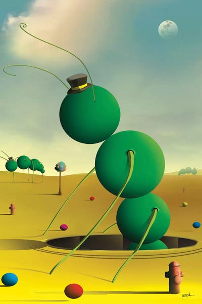 Sci-Fi Planets: Insetos (Insects) by Marcel Caram