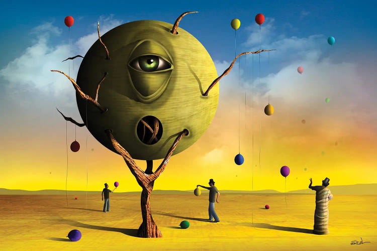 Olho (Eye) by Marcel Caram wall art