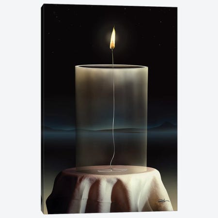 Vela Vidro (Candle Glass) Canvas Print #MCA46} by Marcel Caram Canvas Artwork