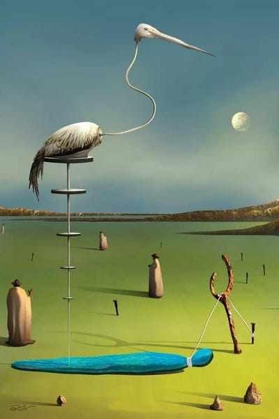 Similar To Salvador Dali: A Garça (The Crane) by Marcel Caram