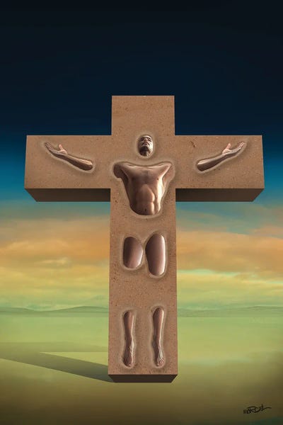 The Man And The Cross