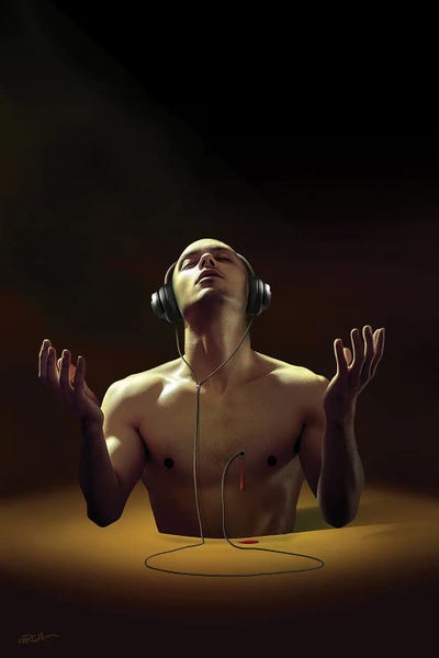 Echoes Of The Heart by Marcel Caram multi panel art