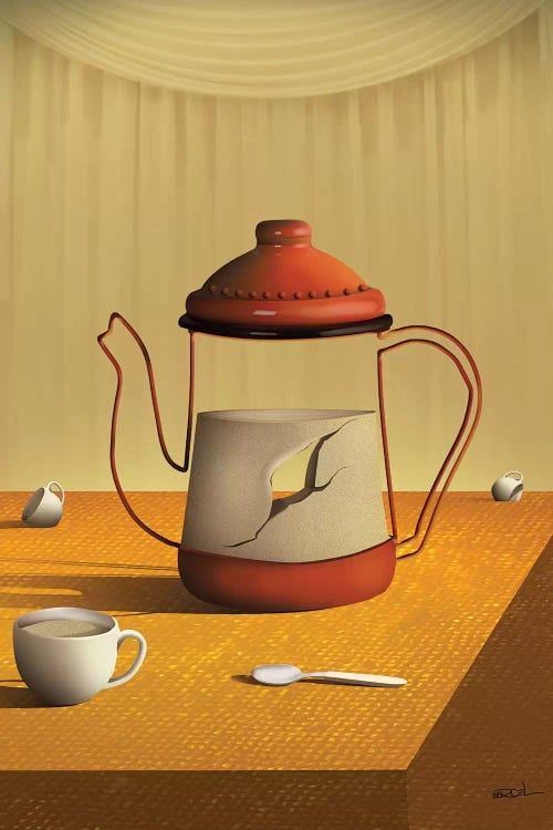 Bule Sobre a Mesa (Teapot On Table)